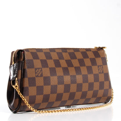 Louis Vuitton Damier Ebene Eva Clutch 3 of 7