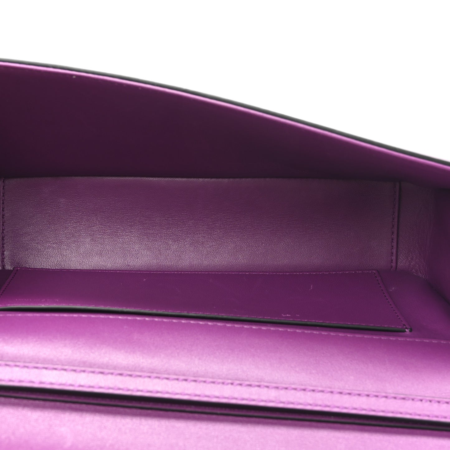 Calfskin Vlogo Loco Shoulder Bag Prune