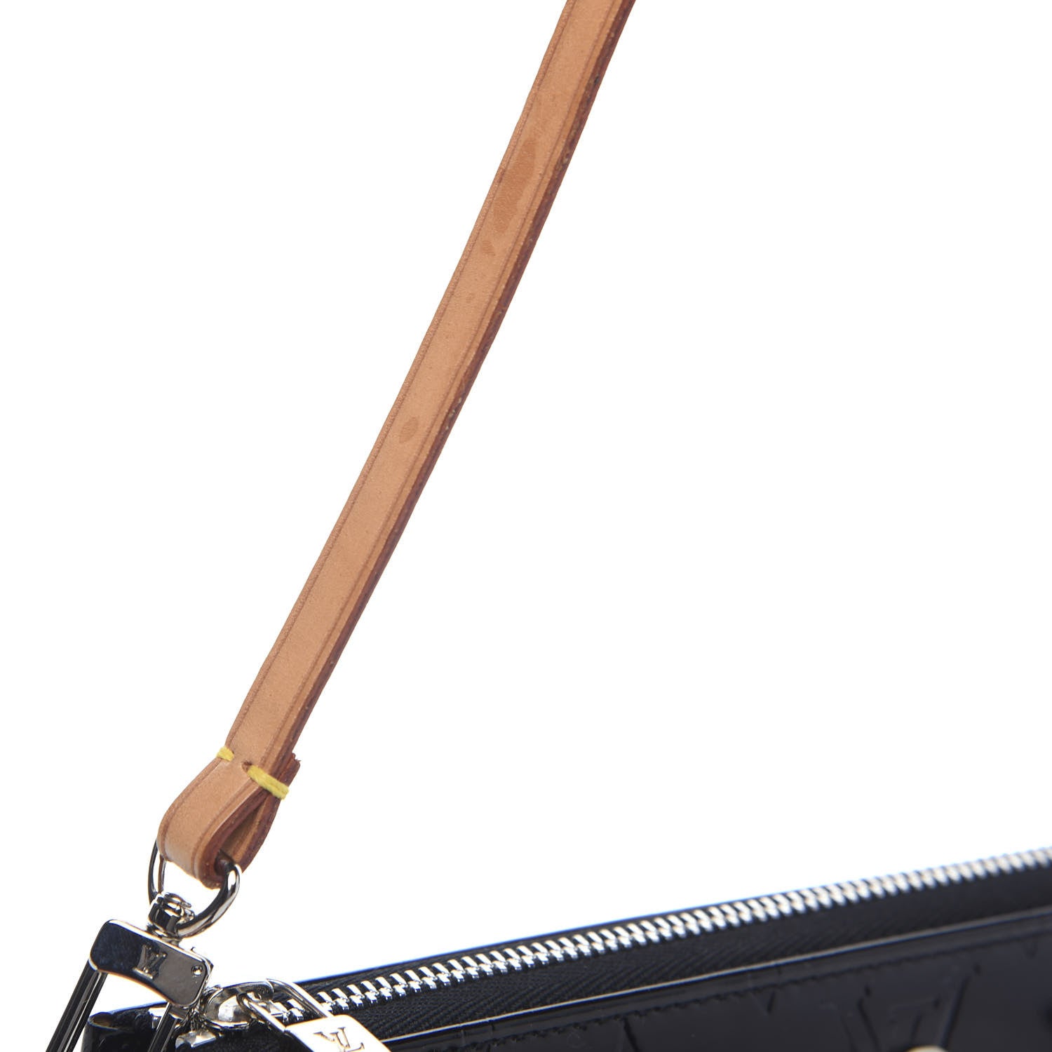Louis Vuitton Vernis Lexington Fleurs Pochette Black 8 of 9