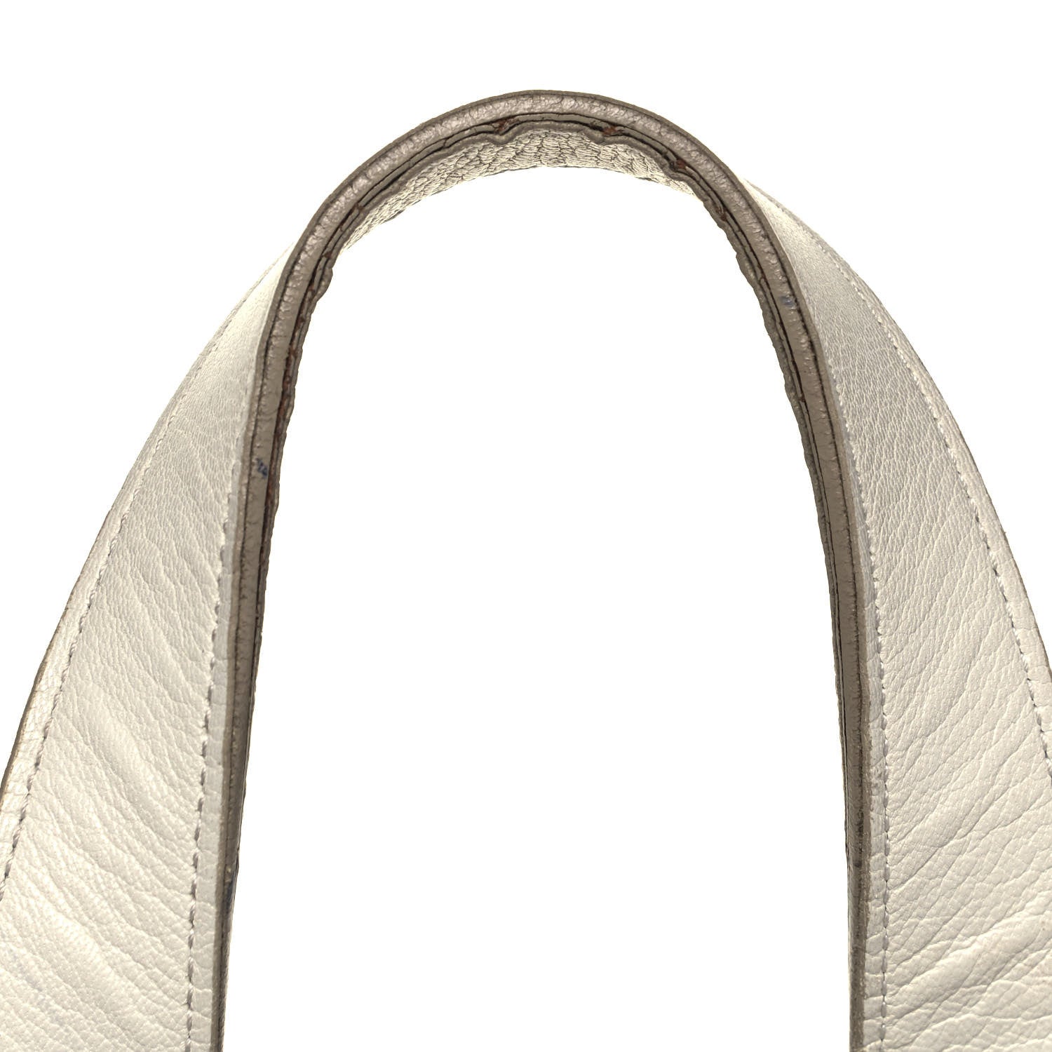 Saint Laurent Calfskin Woven Large Muse White 15 of 16