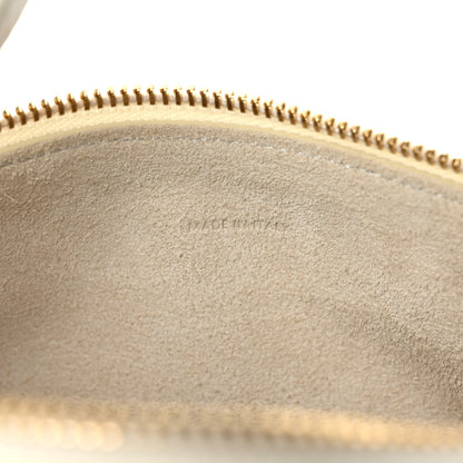 Celine Supple Calfskin Medium Romy Shoulder Bag Rice 6 of 9