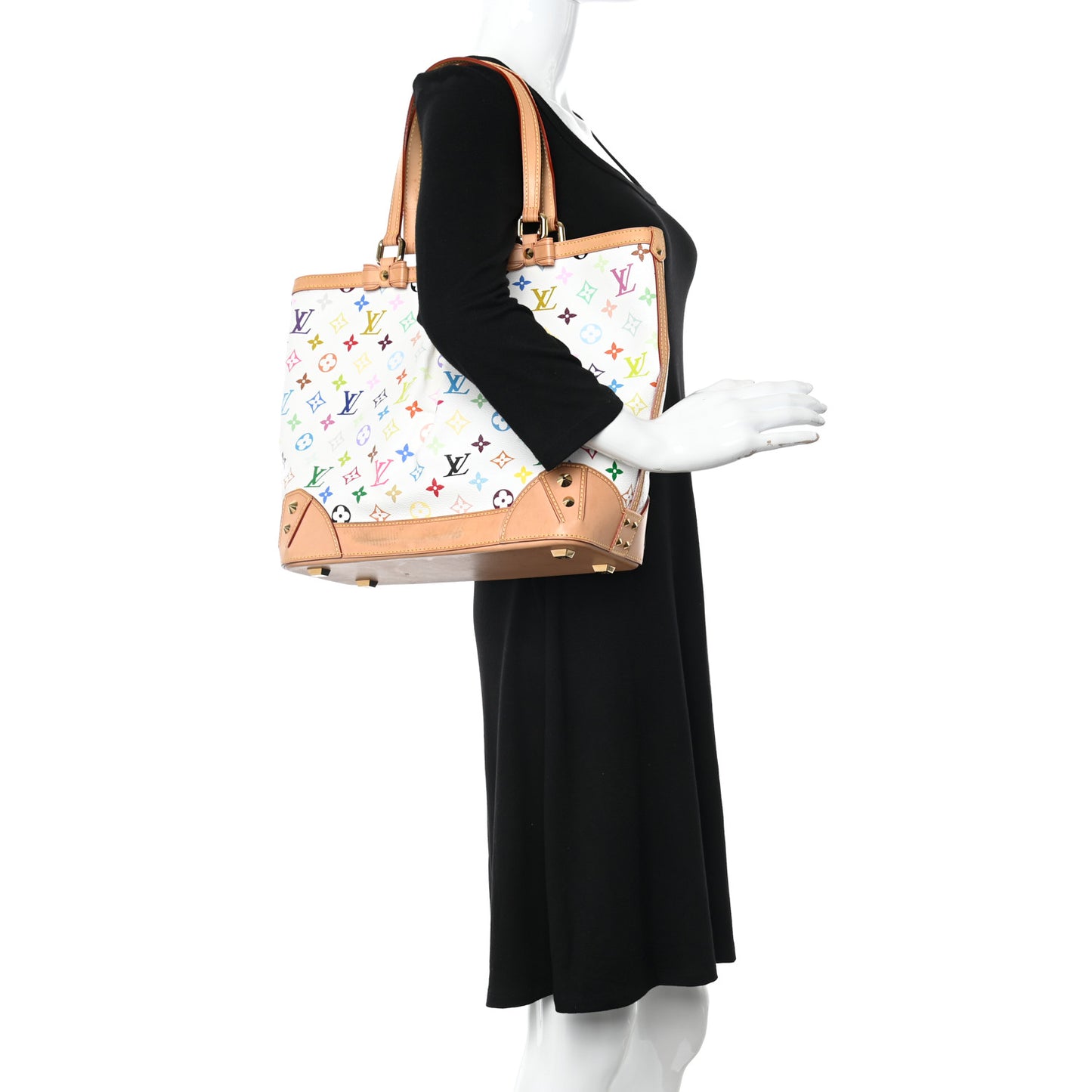 Monogram Multicolor Sharleen MM White