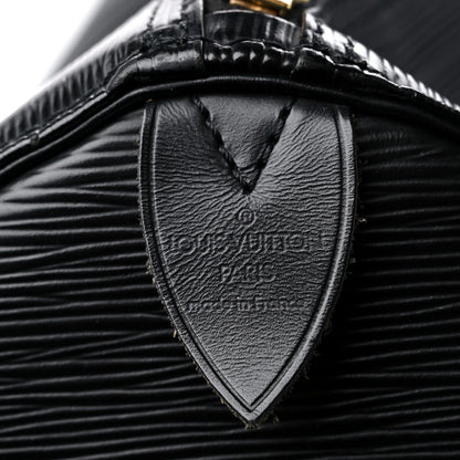 Louis Vuitton Epi Keepall 55 Black 5 of 16
