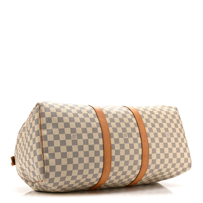 Louis Vuitton Damier Azur Keepall 50 3 of 9