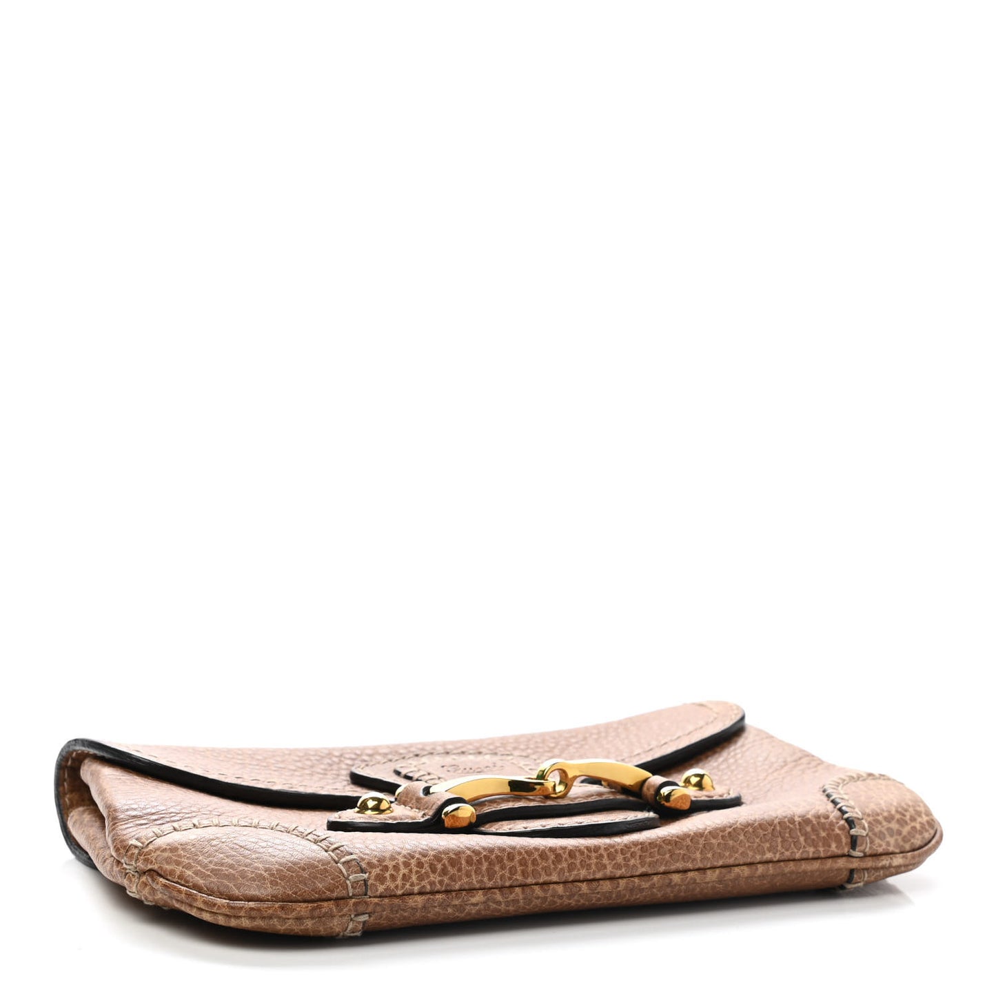 Calfskin New Pelham Clutch Brown