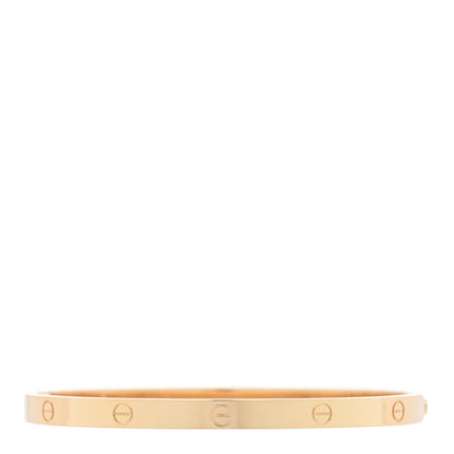 Cartier 18K Yellow Gold Small LOVE Bracelet 19 1 of 6
