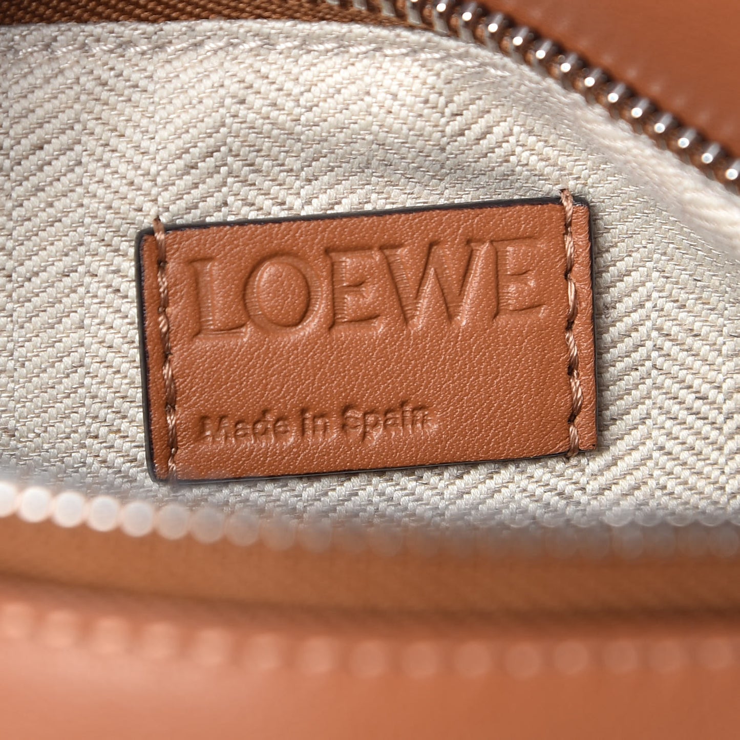 Calfskin Small Puzzle Bag Tan