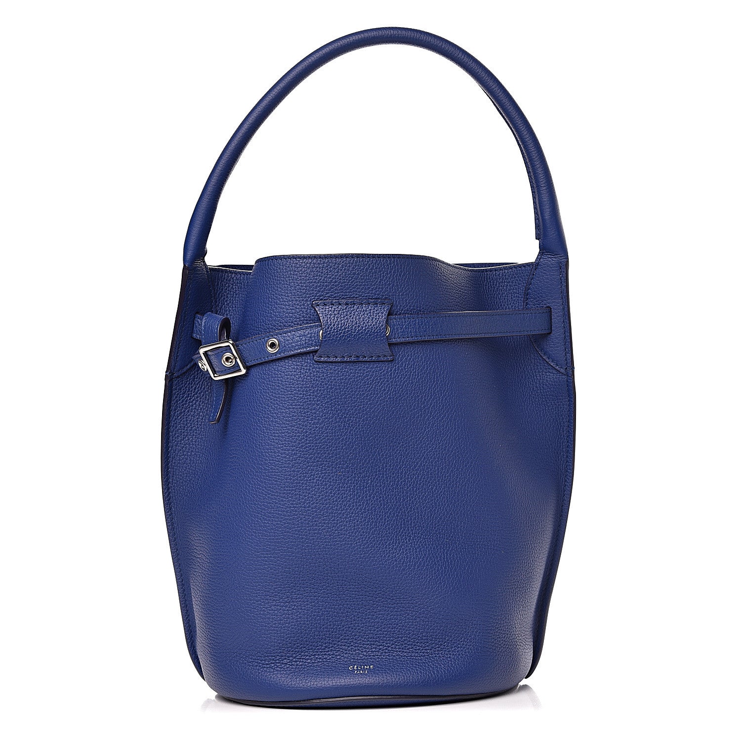 Celine Supple Grained Calfskin Big Bag Bucket Cobalt 1 of 11