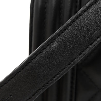 Chanel Lambskin Quilted Medium Boy Flap Black 14 of 14