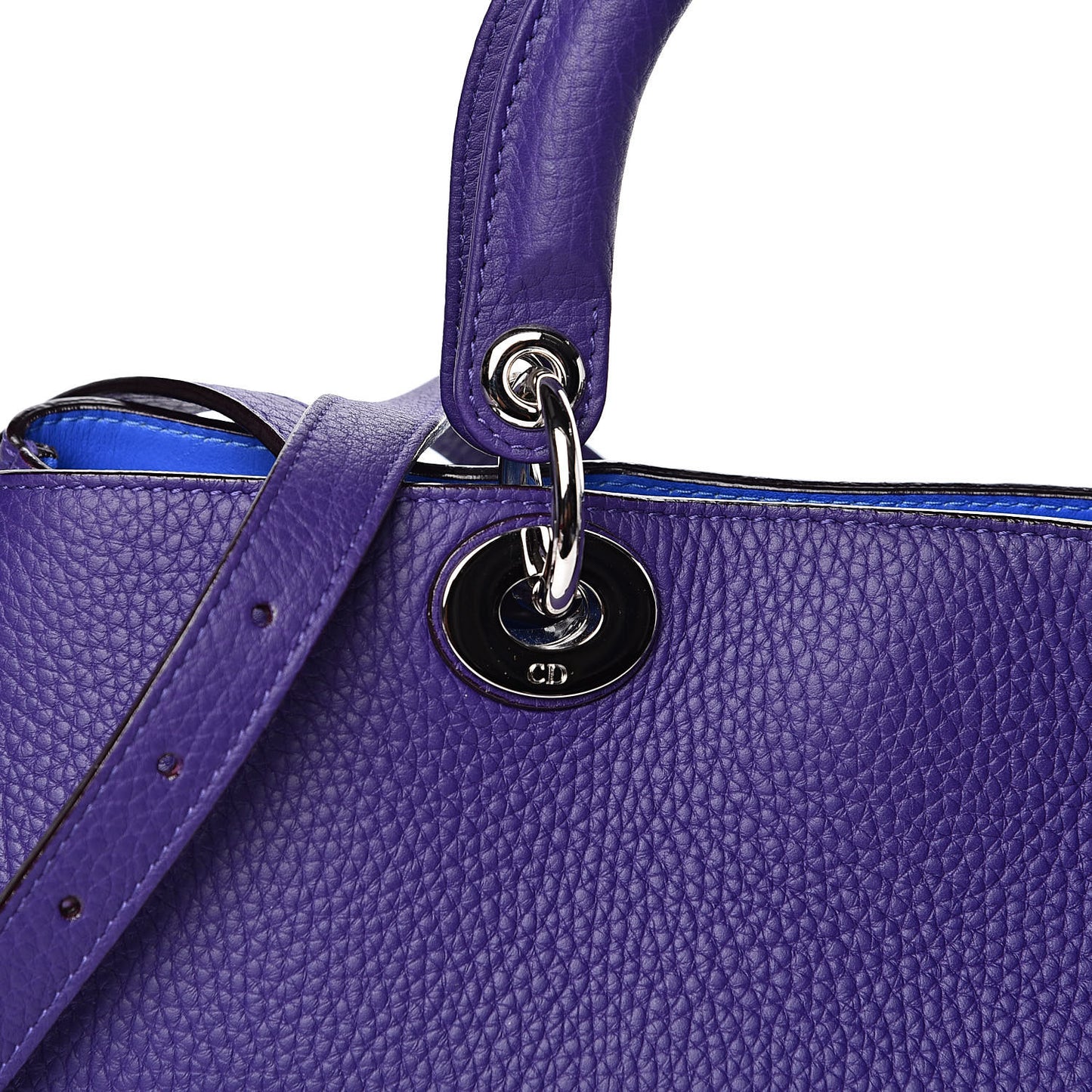 Bullcalf Medium Diorissimo Tote Purple