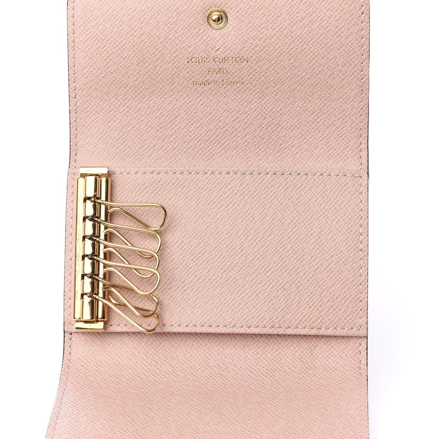 Monogram Multicles 6 Key Holder Rose Ballerine