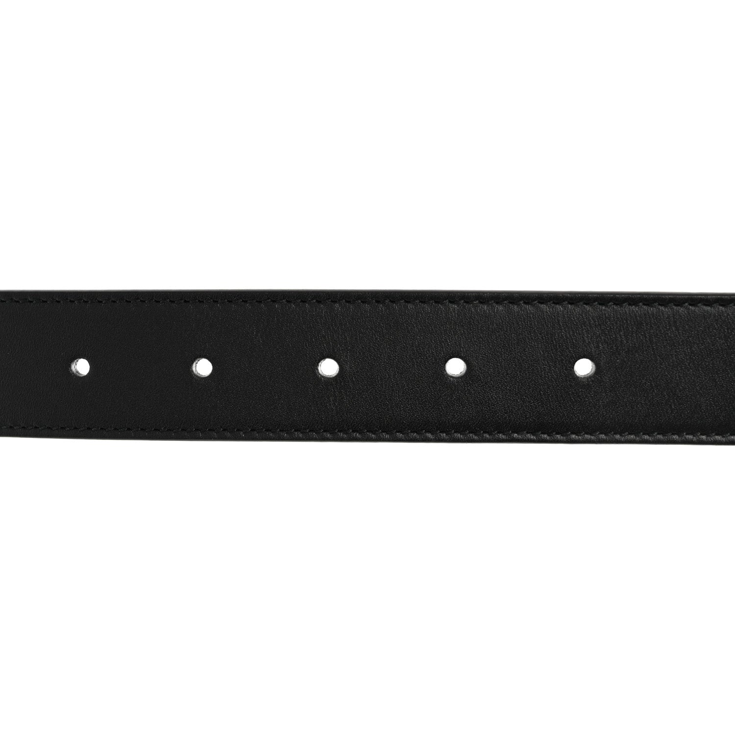 Gucci Calfskin Double G 30mm Belt 75 30 Black 3 of 7