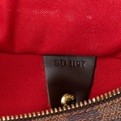 Louis Vuitton Damier Ebene Speedy Bandouliere 25 9 of 14