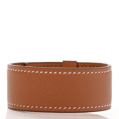 Hermes Epsom Collier de Chien CDC 24 Bracelet T2 Gold 3 of 6