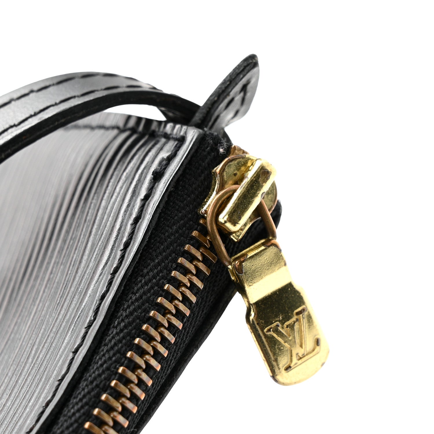 Louis Vuitton Epi Pochette Accessories 24 Black 11 of 13
