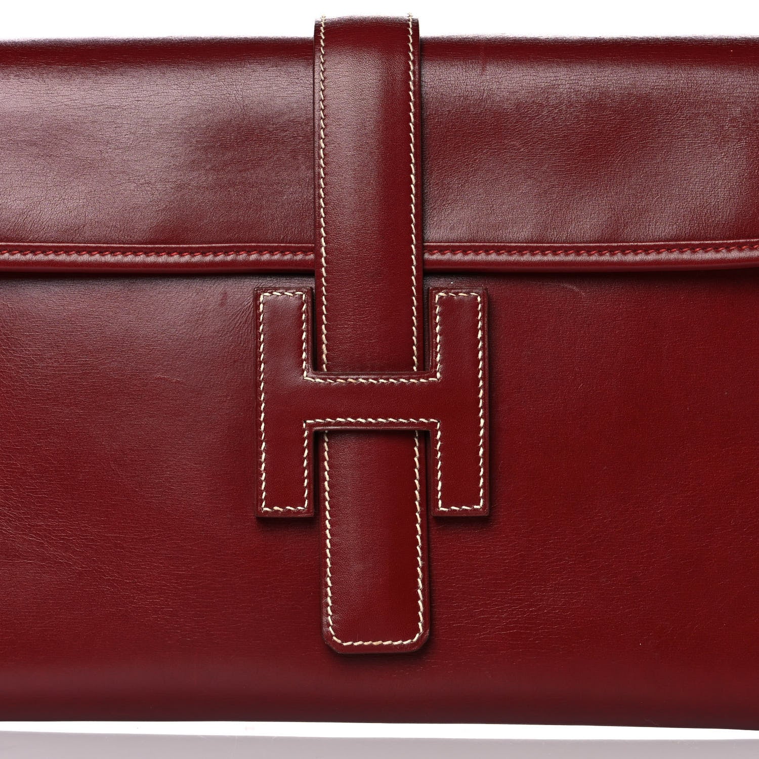 Hermes Box Jige PM Clutch Rouge H 7 of 14
