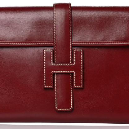 Hermes Box Jige PM Clutch Rouge H 7 of 14