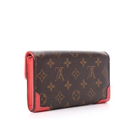 Louis Vuitton Monogram Sarah Retiro Wallet Cherry 3 of 6