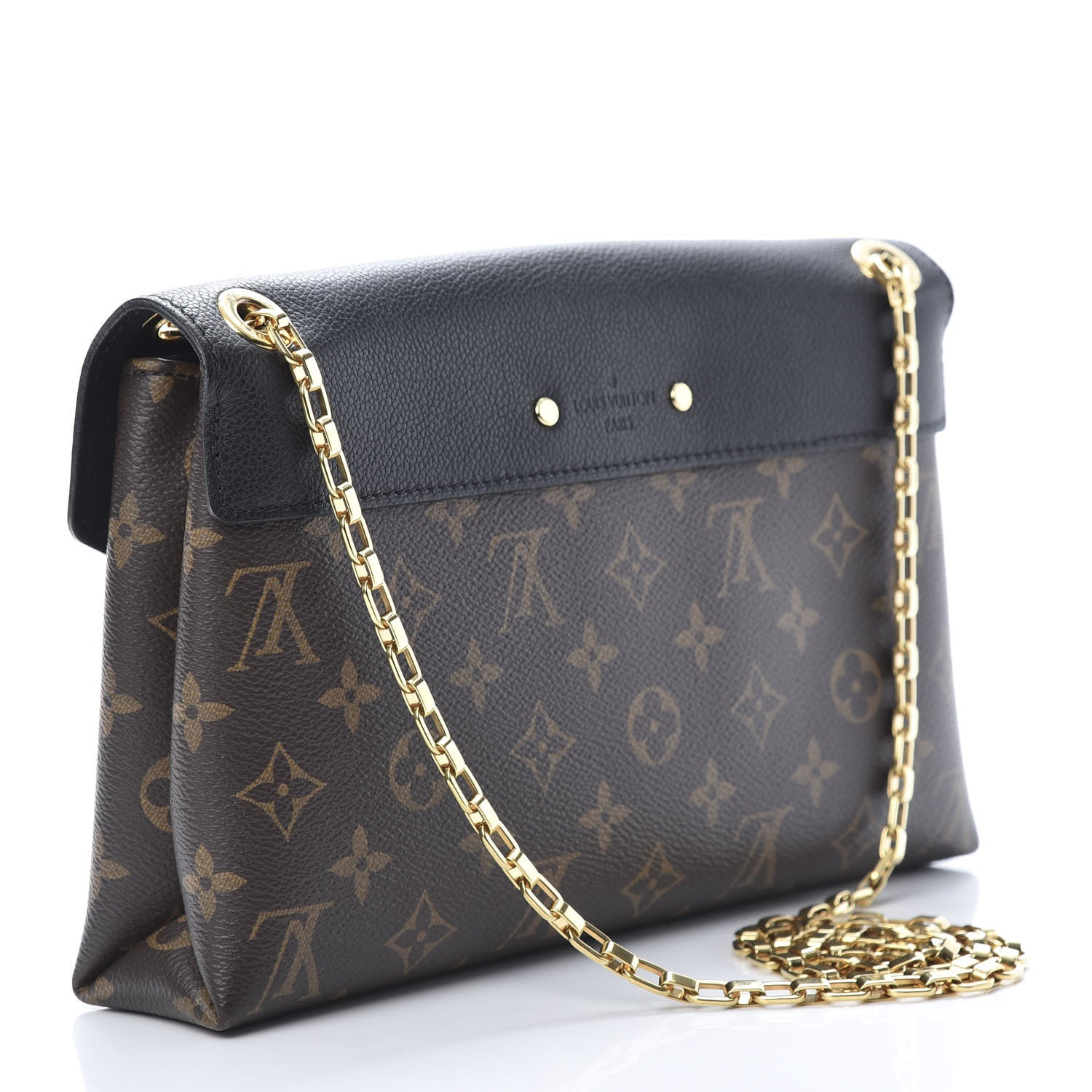 Louis Vuitton Monogram Pallas Chain Black 3 of 11