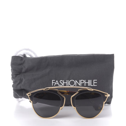 Christian Dior Metal Lambskin So Real Sunglasses Black 7 of 7