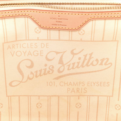 Louis Vuitton Damier Azur Neverfull MM 7 of 12
