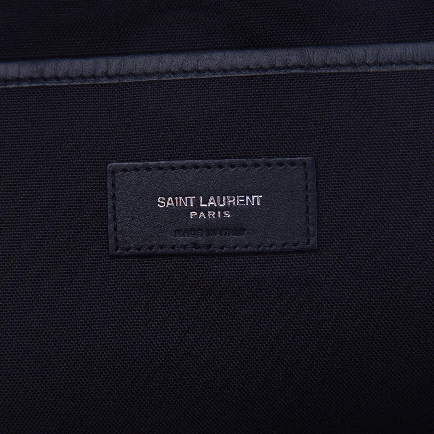Canvas Lightning Bolt City Backpack Navy