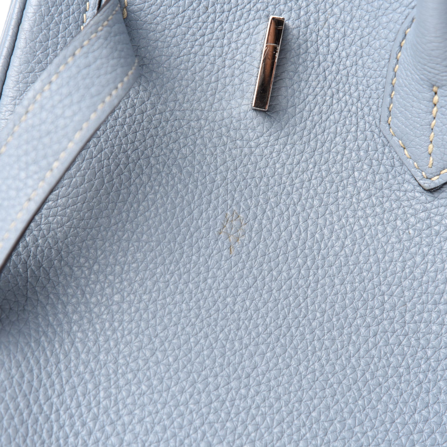 Hermes Togo Birkin 35 Bleu Lin 11 of 16