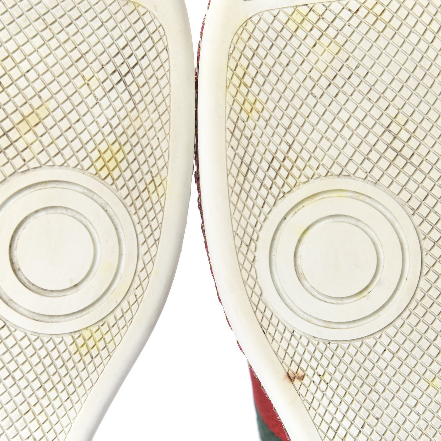 Laminated Nappa Crystal Web Bee Embroidered Trapuntata Womens Ace Platform Sneakers 36.5 Argento