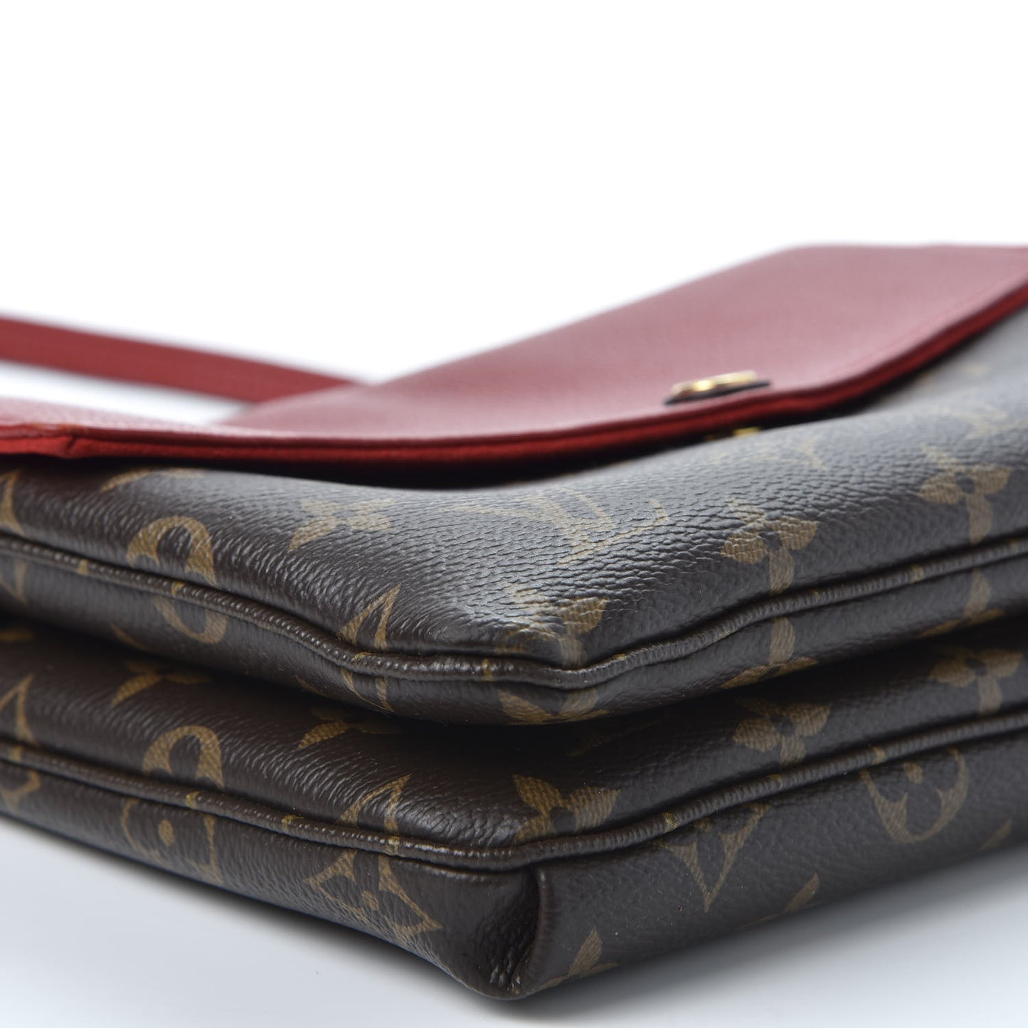 Monogram Twice Pochette Cherry
