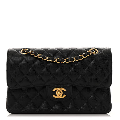Chanel Caviar Quilted Small Double Flap Black 1 of 14