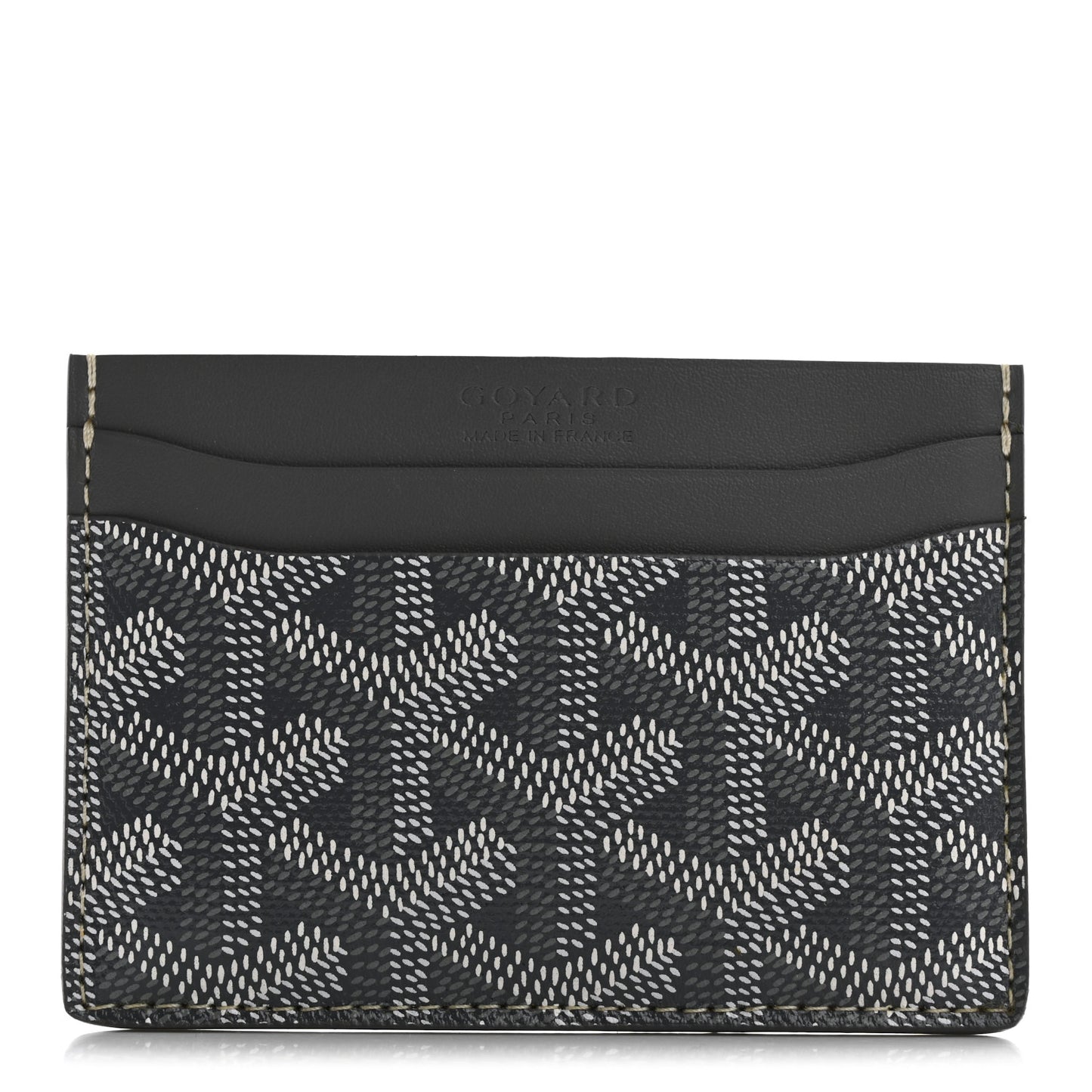 Goyardine Saint Sulpice Card Holder Grey