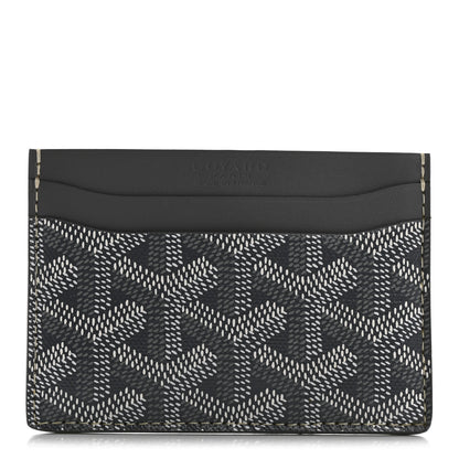 Goyard Goyardine Saint Sulpice Card Holder Grey 1 of 8