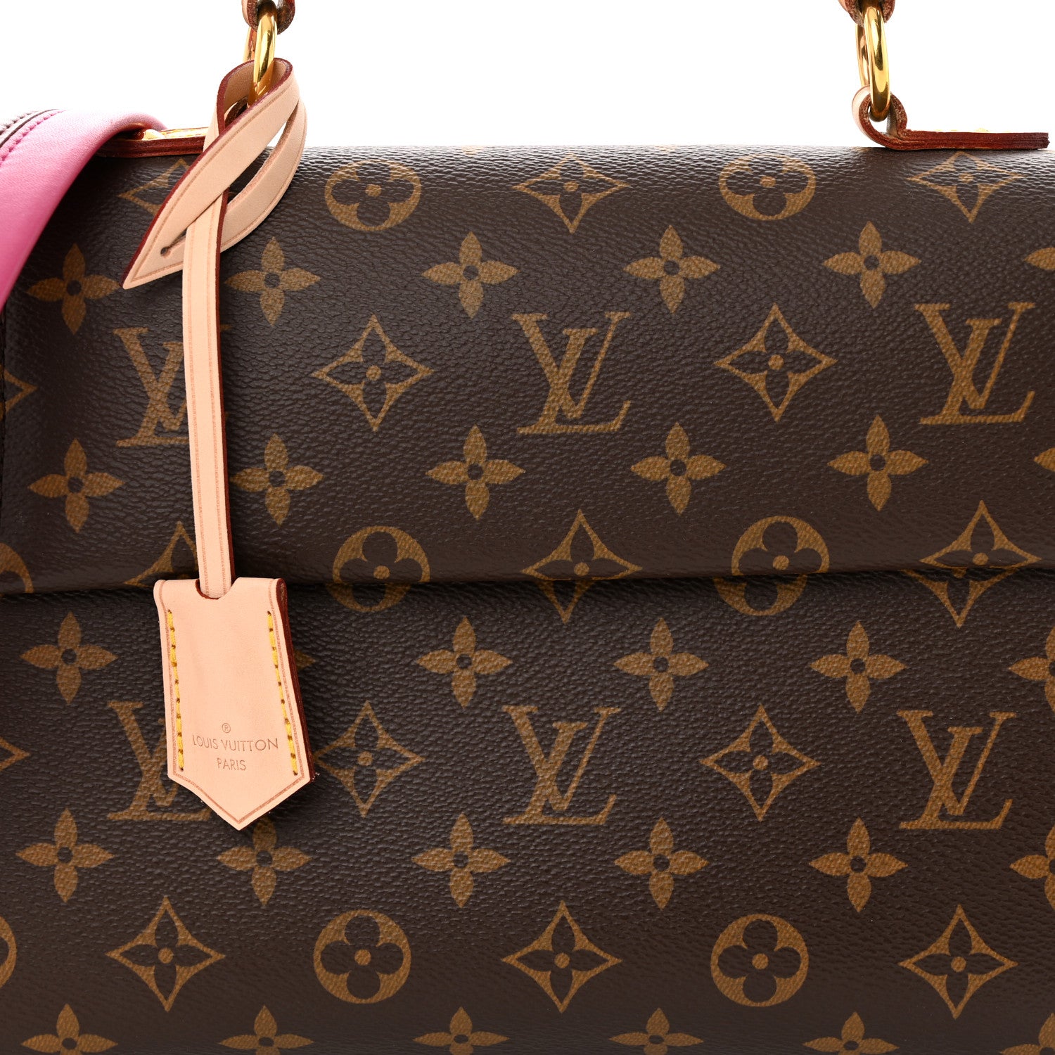 Louis Vuitton Monogram Cluny BB Bordeaux Fuchsia 8 of 15