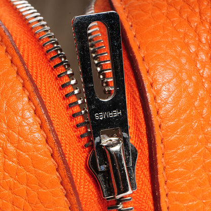 Hermes Taurillon Clemence Victoria II 35 Orange 15 of 24