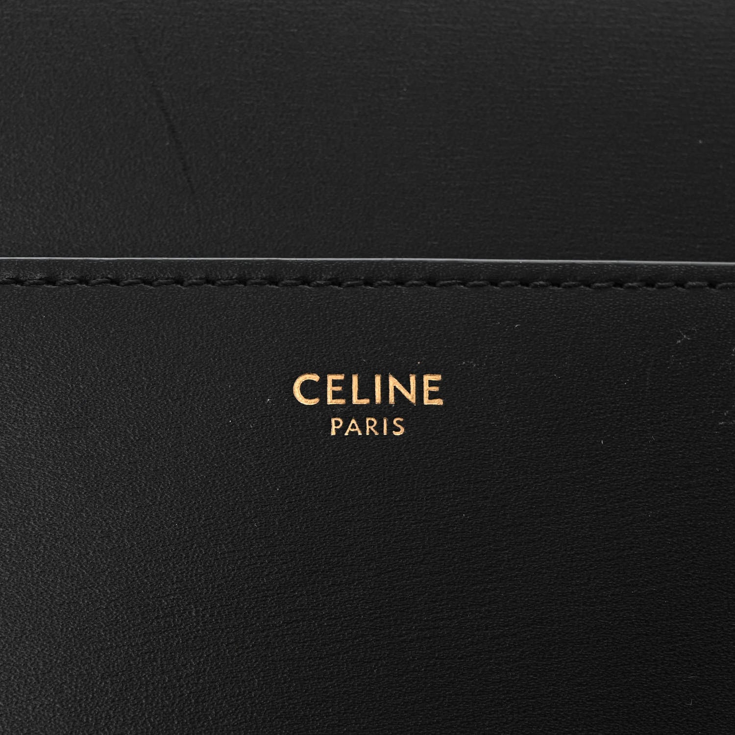Celine Calfskin Cartable Pony Hair Small Briefcase Black 6 of 11