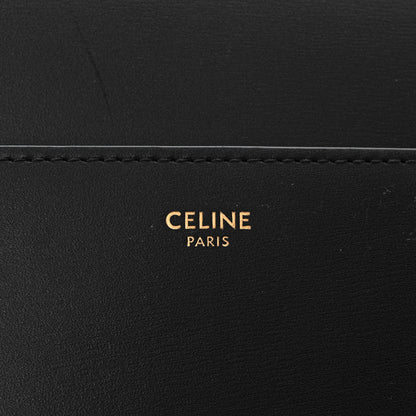 Celine Calfskin Cartable Pony Hair Small Briefcase Black 6 of 11