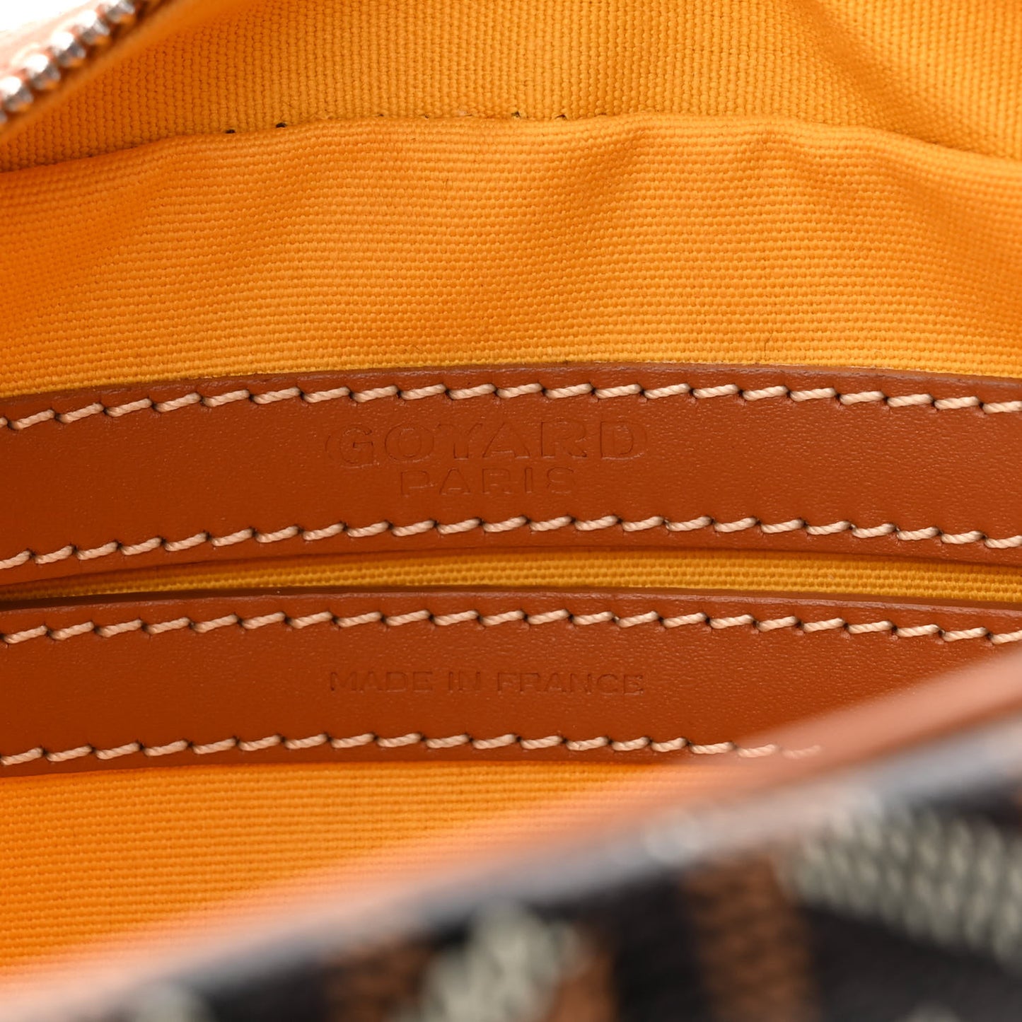 Goyardine Sac Cap Vert Black Gold