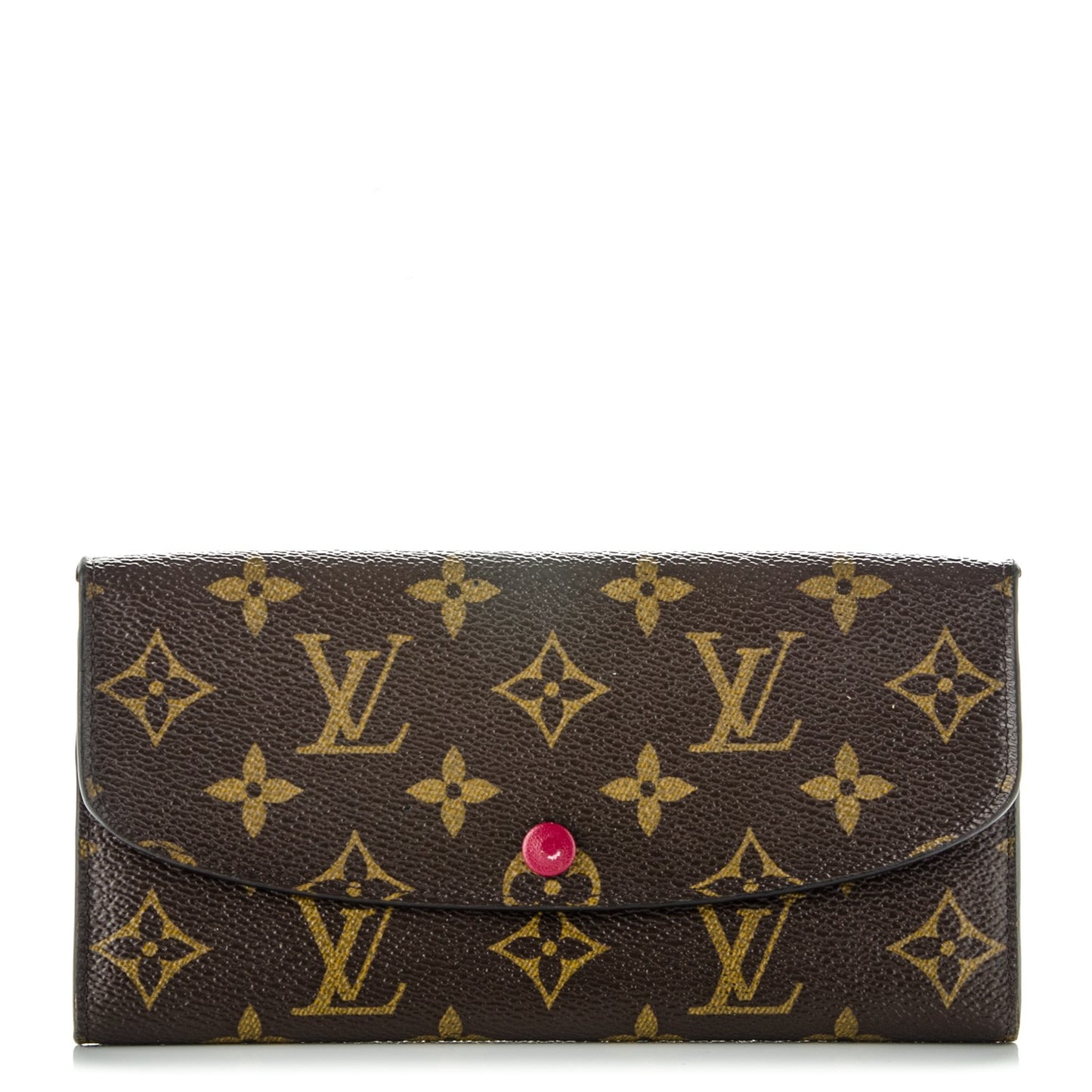 Monogram Emilie Wallet Fuchsia