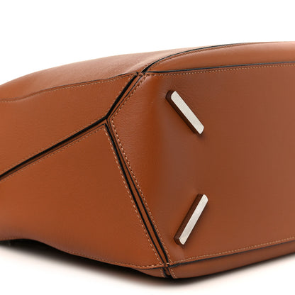 Loewe Calfskin Medium Puzzle Bag Tan 10 of 11