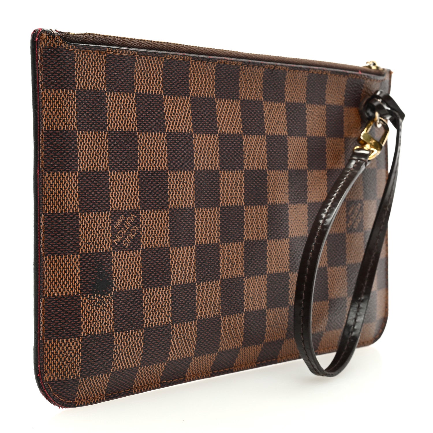 Louis Vuitton Damier Ebene Neverfull MM GM Pochette 3 of 8
