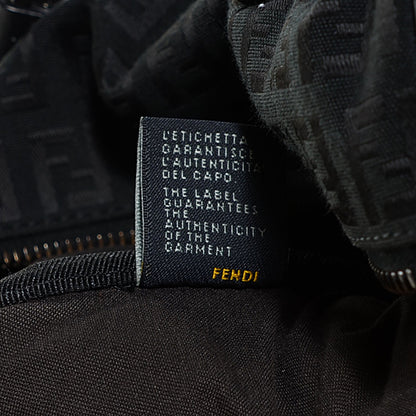 Fendi Zucchino Vitello Small Boston Black 9 of 10