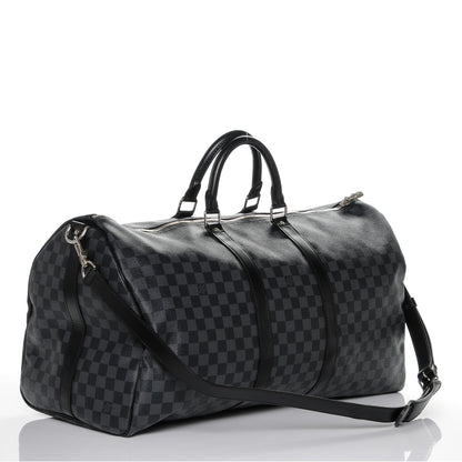 Louis Vuitton Damier Graphite Keepall Bandouliere 55 3 of 7