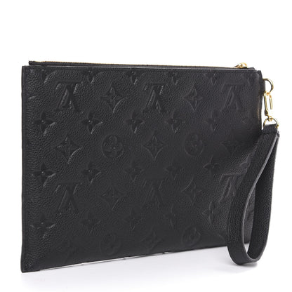 Louis Vuitton Empreinte Pochette Melanie MM Black 2 of 7