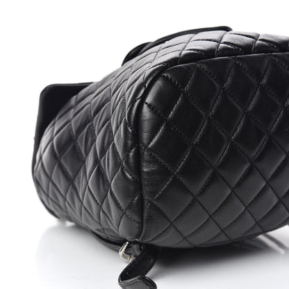 Chanel Lambskin Quilted Small Urban Spirit Backpack Black 8 of 10