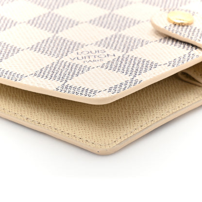 Louis Vuitton Damier Azur Small Ring Agenda Cover 7 of 9