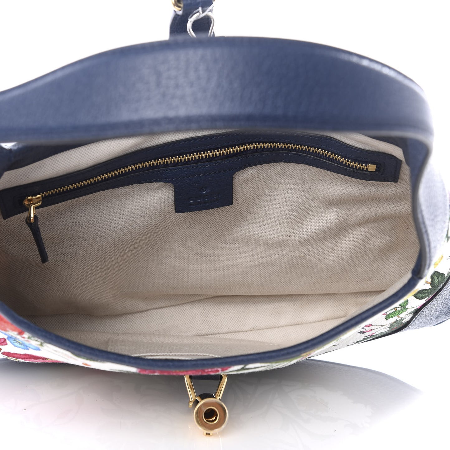 Canvas Flora Jackie O Hobo Blue Agata