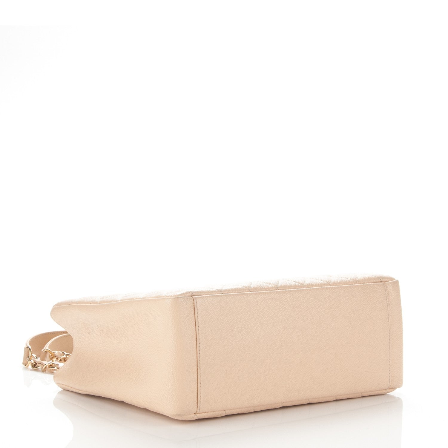 Chanel Caviar Quilted Grand Shopping Tote GST Beige Clair 4 of 7