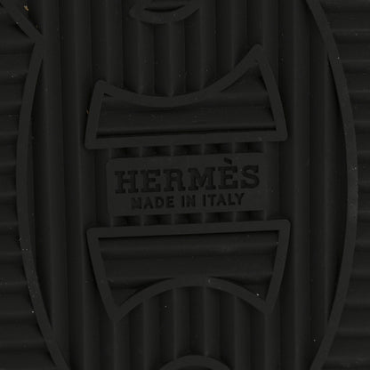 Hermes Nappa Gipsy Sandals 38 Black 7 of 12