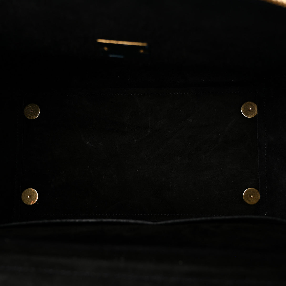 Celine Grained Calfskin Mini Belt Bag Black 5 of 9