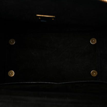 Celine Grained Calfskin Mini Belt Bag Black 5 of 9